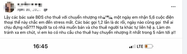 Điên đầu, trầm cảm với hàng chục cuộc gọi mỗi ngày của môi giới, nhà bán 5 năm vẫn còn bị hỏi có bán, cho thuê không”-3
