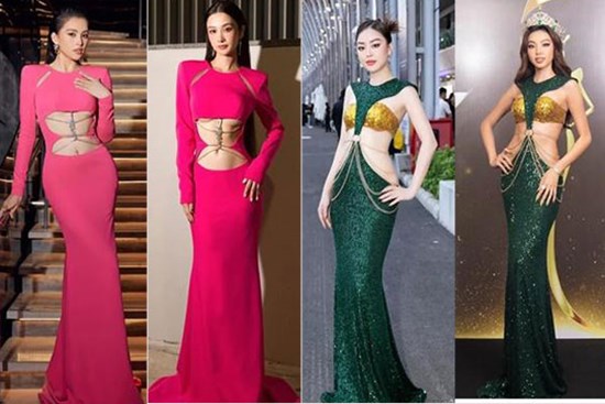4 màn đụng đầm cut-out đọ eo 0% mỡ thừa gắt nhất tháng 6
