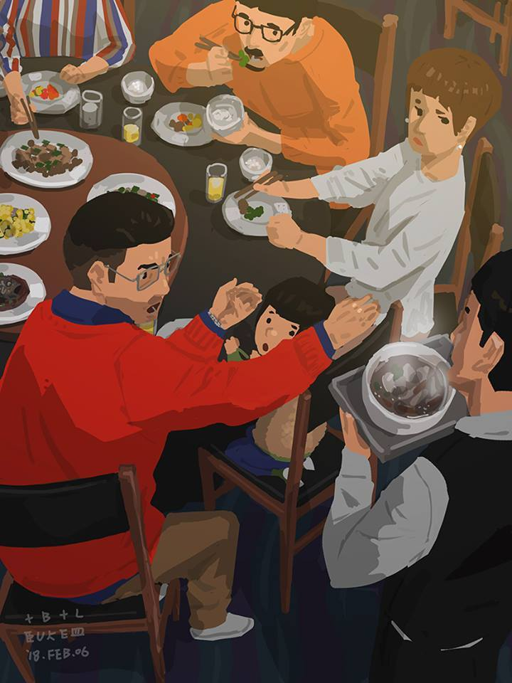 Những khoảnh khắc yêu thương của cha và con được diễn tả chân thực qua bộ tranh đầy cảm động: Cha thầm lặng, ít nói nhưng luôn yêu con theo cách của riêng mình-15