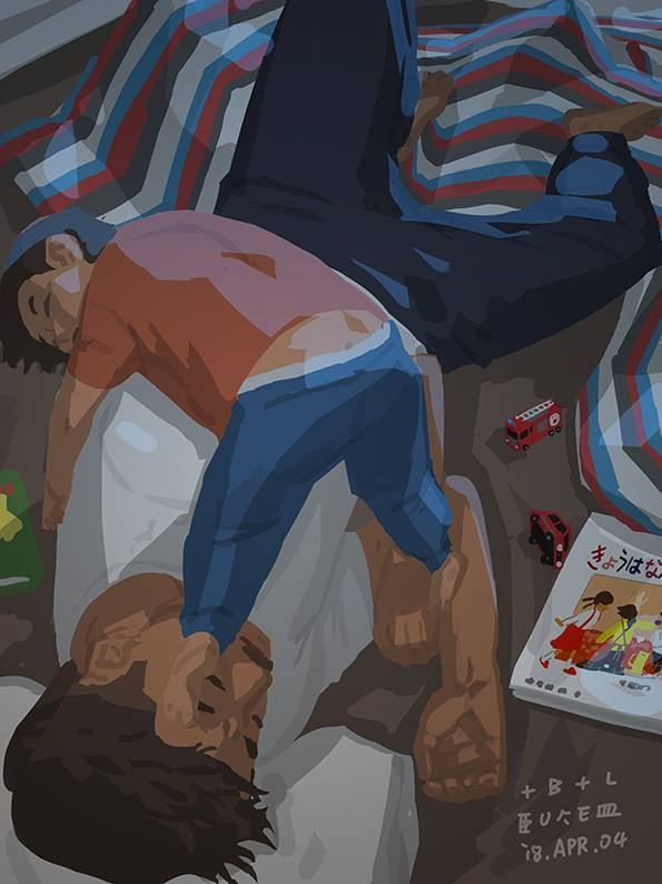 Những khoảnh khắc yêu thương của cha và con được diễn tả chân thực qua bộ tranh đầy cảm động: Cha thầm lặng, ít nói nhưng luôn yêu con theo cách của riêng mình-19