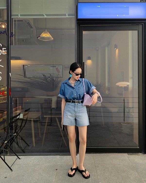 Mê diện quần short mà chưa biết 10 công thức phối đồ này, style hè khó thăng hạng-6