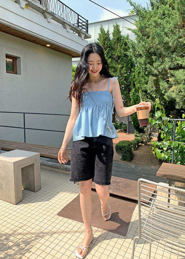 Mê diện quần short mà chưa biết 10 công thức phối đồ này, style hè khó thăng hạng-9