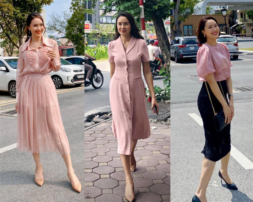 Hồng Diễm mặc váy ngắn bó sát chuẩn đi đu đưa fans hỏi Khuê nhạt nhòa đâu  rồi