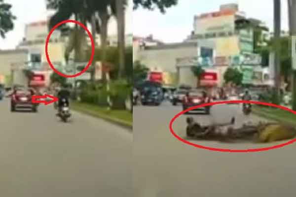 Gặp vật thể lạ từ trên trời rơi xuống, nam thanh niên ngã sõng soài, bò dậy vẫn ngơ ngác-1