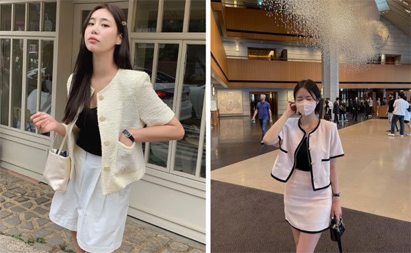 Mẫu áo cộc tay gây sốt vì sang chảnh hơn cả blazer, hợp diện đi ăn cưới-8