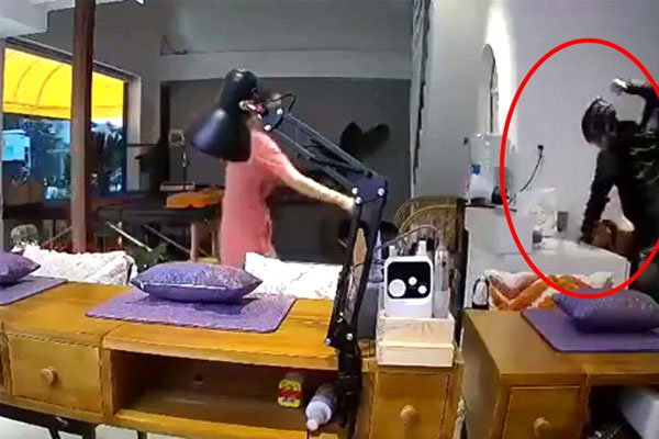 Công an triệu tập nam thanh niên đánh dã man cô gái trong tiệm spa ở Đà Nẵng-1