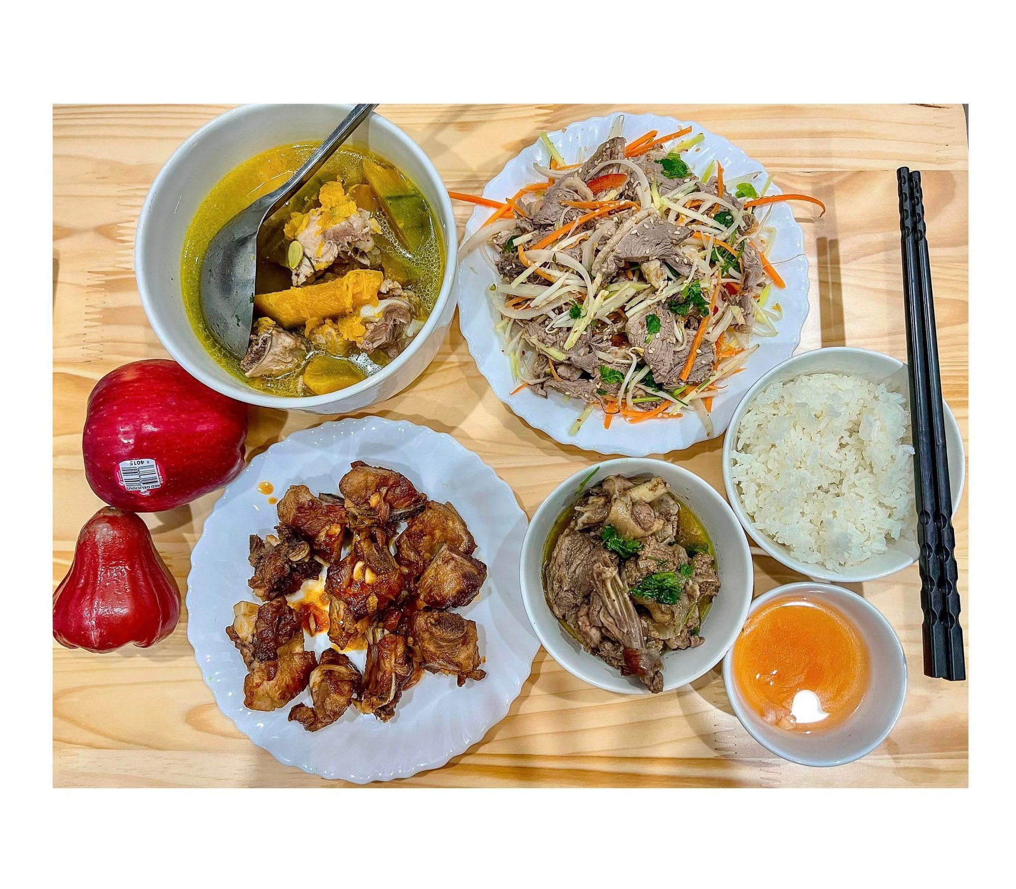 Anh chồng ngày 3 bữa nấu cơm cữ cho vợ, nhìn thực đơn ngon đẹp khiến dân tình xuýt xoa-14