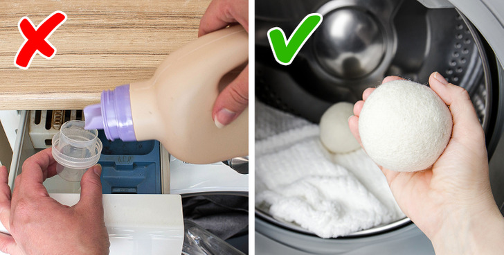 7 sai lầm chị em thường mắc phải khi giặt không chỉ làm hỏng quần áo mà còn hư hao hết máy giặt-7