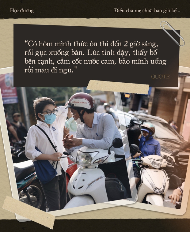 Điều phụ huynh chưa bao giờ kể sát thềm thi Đại học: Cha thức trắng mẹ sụt cân, im lặng cùng con vượt vũ môn-4