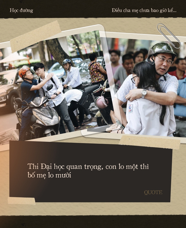 Điều phụ huynh chưa bao giờ kể sát thềm thi Đại học: Cha thức trắng mẹ sụt cân, im lặng cùng con vượt vũ môn-5