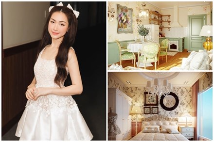 Cận cảnh căn hộ của Hòa Minzy ở Hà Nội: Tuy nhỏ nhưng lộng lẫy như cung điện, phòng khách đến phòng ngủ xinh muốn xỉu
