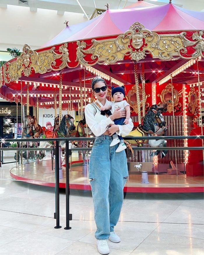 So kè thời trang sau sinh của dàn mẹ bỉm đình đám Vbiz-10