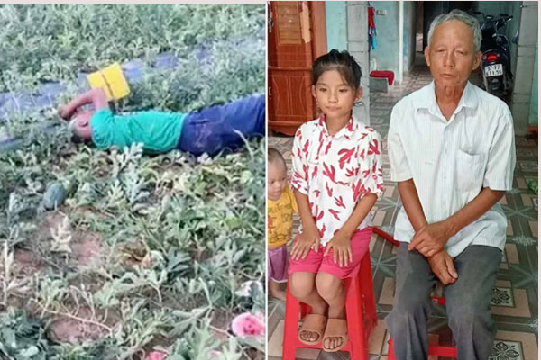 5 thanh niên phá nát ruộng dưa hấu vì bị nhắc nhở khi đi ăn trộm-3