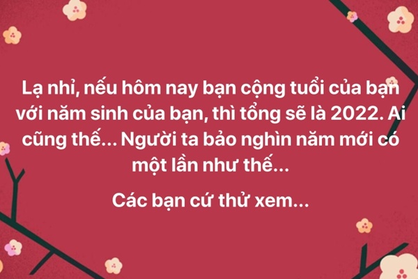 Chuyên gia giải thích phép cộng tuổi ra số 2022 trên mạng xã hội-1