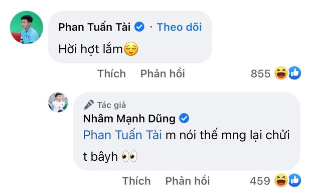 Nhâm Mạnh Dũng khoe ảnh luyện tập, đồng đội ùa vào cà khịa” khiến dân tình cười nghiêng ngả-3