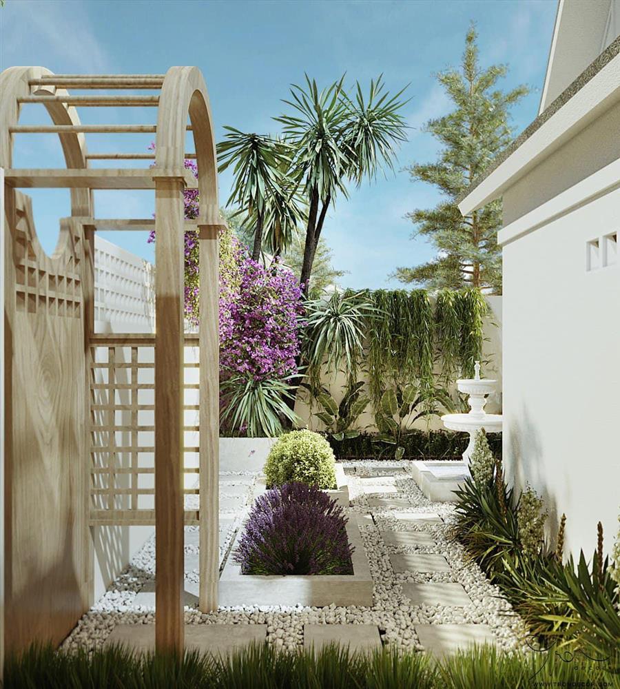 Ngôi nhà trên thảo nguyên, mang hơi thở lãng mạn với sắc trắng tinh khôi-2