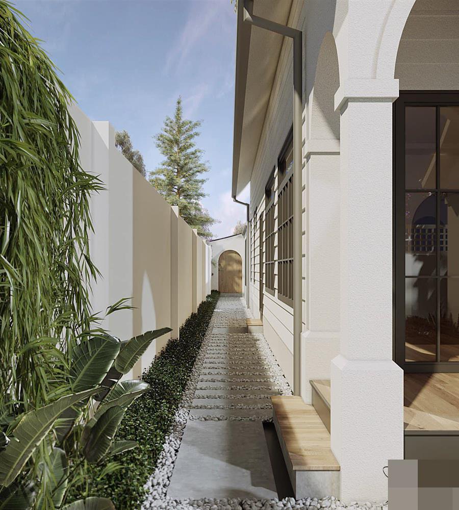 Ngôi nhà trên thảo nguyên, mang hơi thở lãng mạn với sắc trắng tinh khôi-3