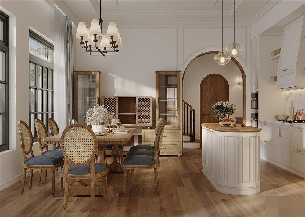 Ngôi nhà trên thảo nguyên, mang hơi thở lãng mạn với sắc trắng tinh khôi-6