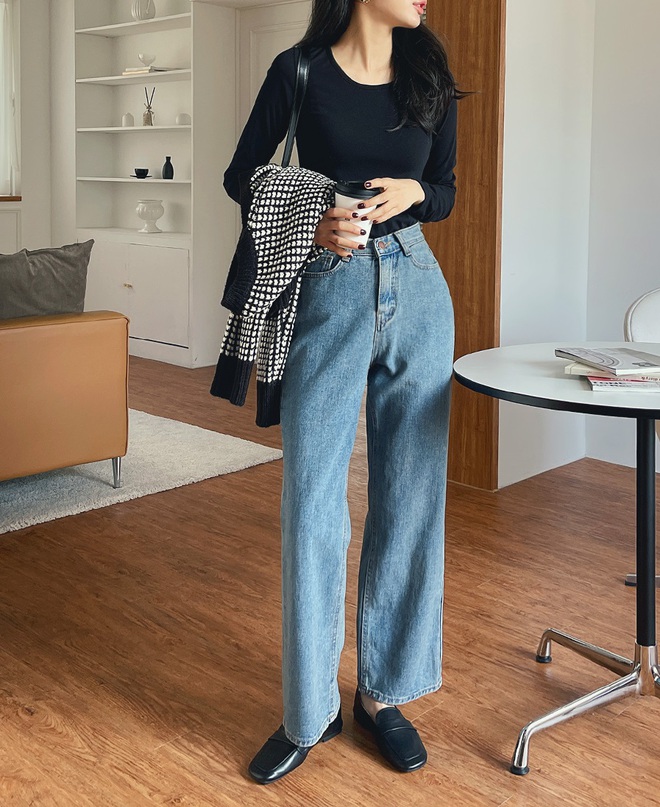 3 kiểu quần jeans không bao giờ lỗi mốt: Bạn càng diện càng sang chân, tôn dáng-11