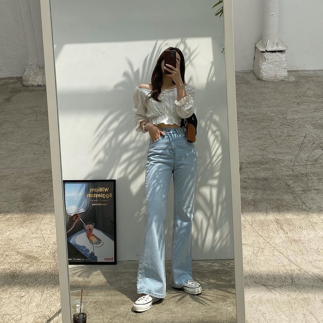 3 kiểu quần jeans không bao giờ lỗi mốt: Bạn càng diện càng sang chân, tôn dáng-6