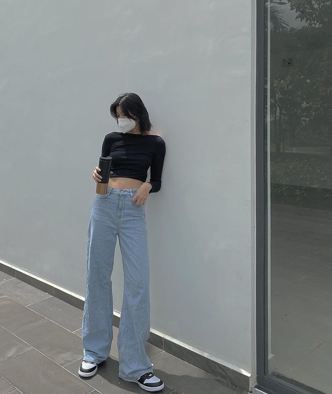 3 kiểu quần jeans không bao giờ lỗi mốt: Bạn càng diện càng sang chân, tôn dáng-7