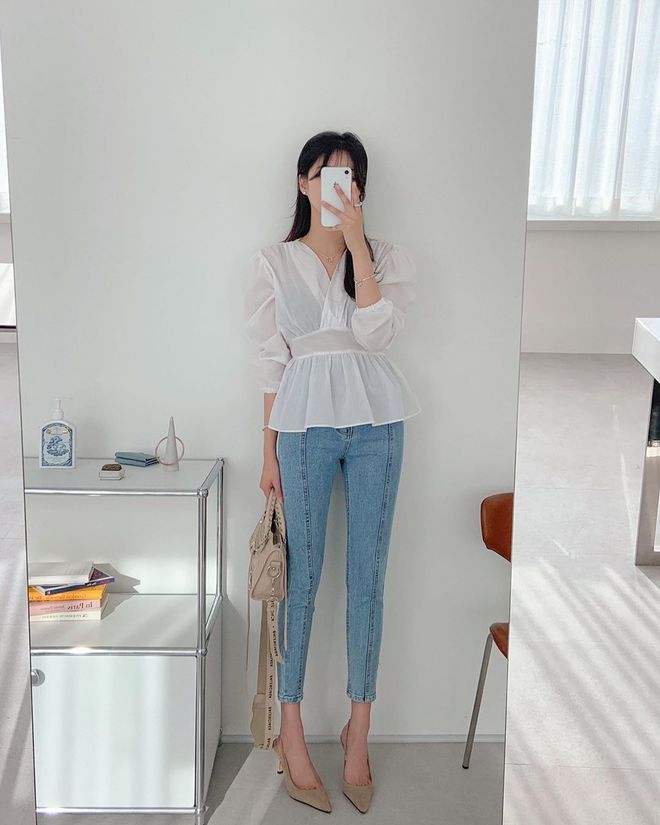 3 kiểu quần jeans không bao giờ lỗi mốt: Bạn càng diện càng sang chân, tôn dáng-17