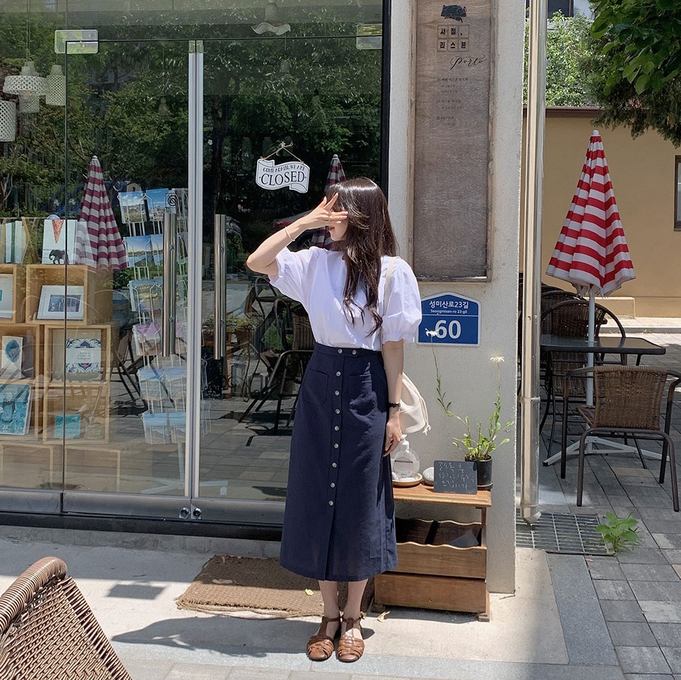 5 công thức mặc áo blouse trắng sành điệu mọi lúc mọi nơi-7