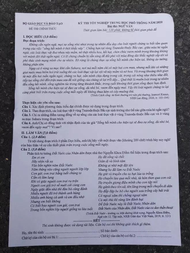 Đen Vâu lại đoán trúng phóc đề thi môn Văn tốt nghiệp THPT 2022-3