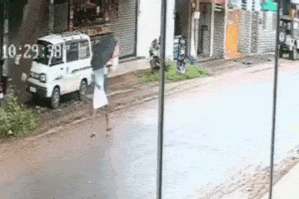 Clip: Cây xanh bật gốc, đè trúng người đàn ông và cái kết khó tin