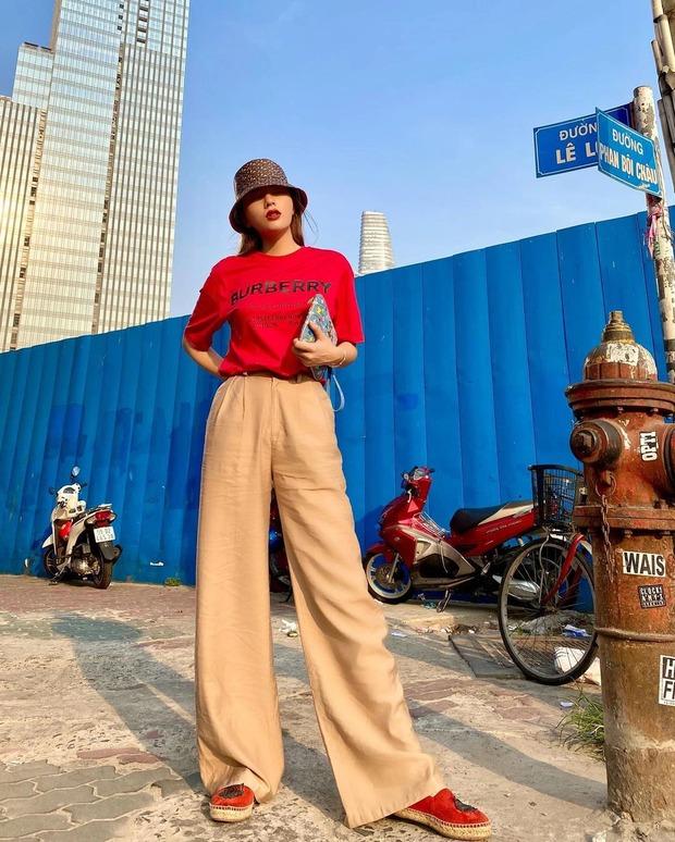 Vừa sang, ngầu như sao Việt lại dễ mix đồ, đích thị là quần màu be-8