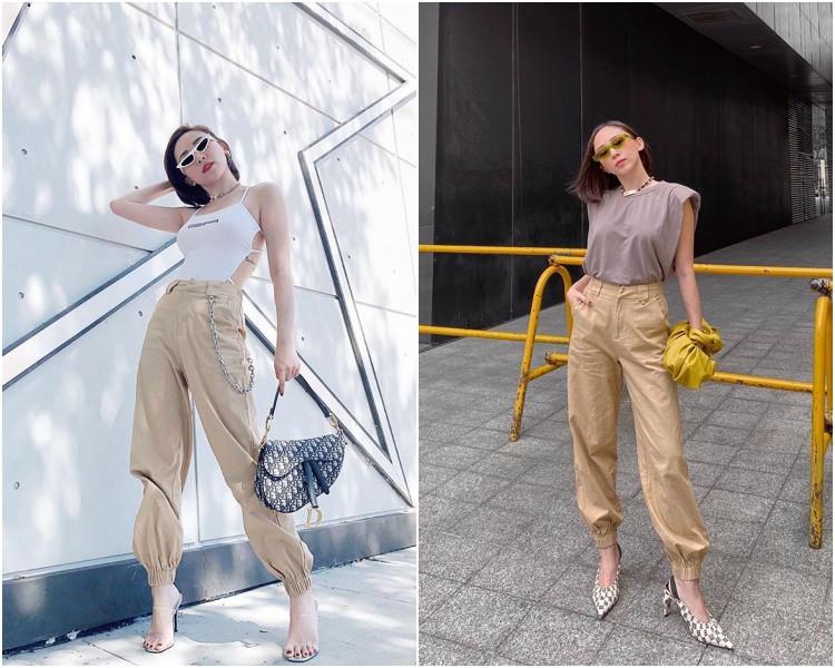 Vừa sang, ngầu như sao Việt lại dễ mix đồ, đích thị là quần màu be-9