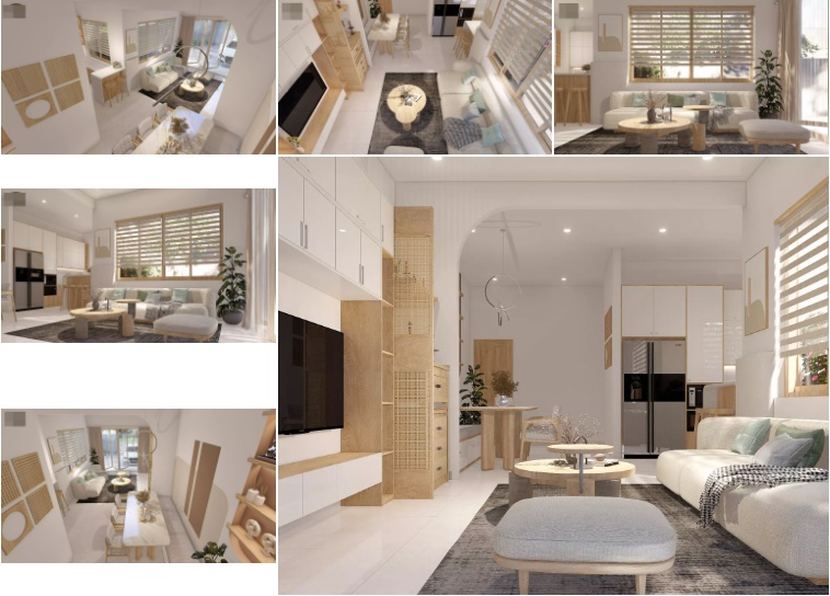 Nhà cấp 4 xây 850 triệu đẹp không tì vết, phòng nào cũng chan hòa ánh sáng-2