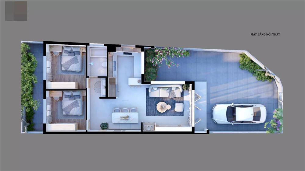 Nhà cấp 4 xây 850 triệu đẹp không tì vết, phòng nào cũng chan hòa ánh sáng-8