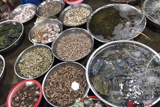 Hải sản tăng giá chóng mặt