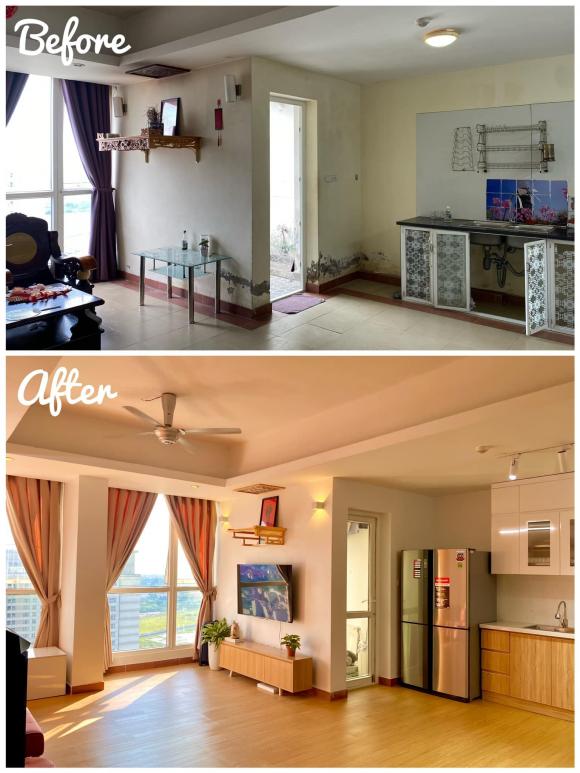 Mua lại nhà cũ, vợ chồng trẻ tự cải tạo mà không thuê thiết kế, thành quả khiến dân tình bất ngờ-4