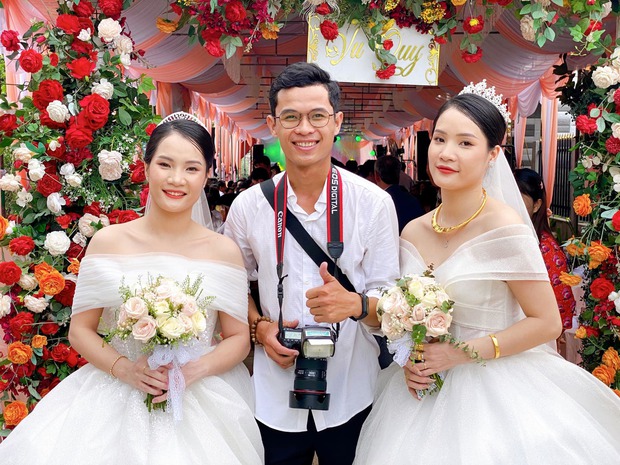 Chị em song sinh lên xe hoa cùng ngày ở Quảng Nam: Chuẩn bị đồ cưới lộn xộn nhưng may mắn thành công tốt đẹp!-1