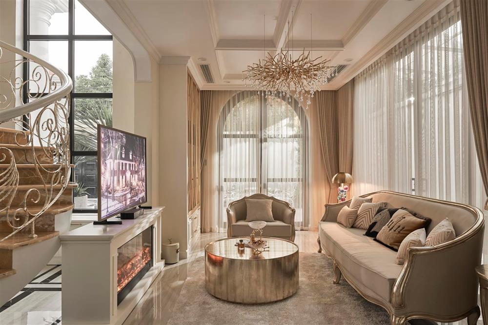 Tổ ấm dát vàng của Nữ hoàng phòng trà Lệ Quyên, nội thất thịnh hành và đẳng cấp nhất-13