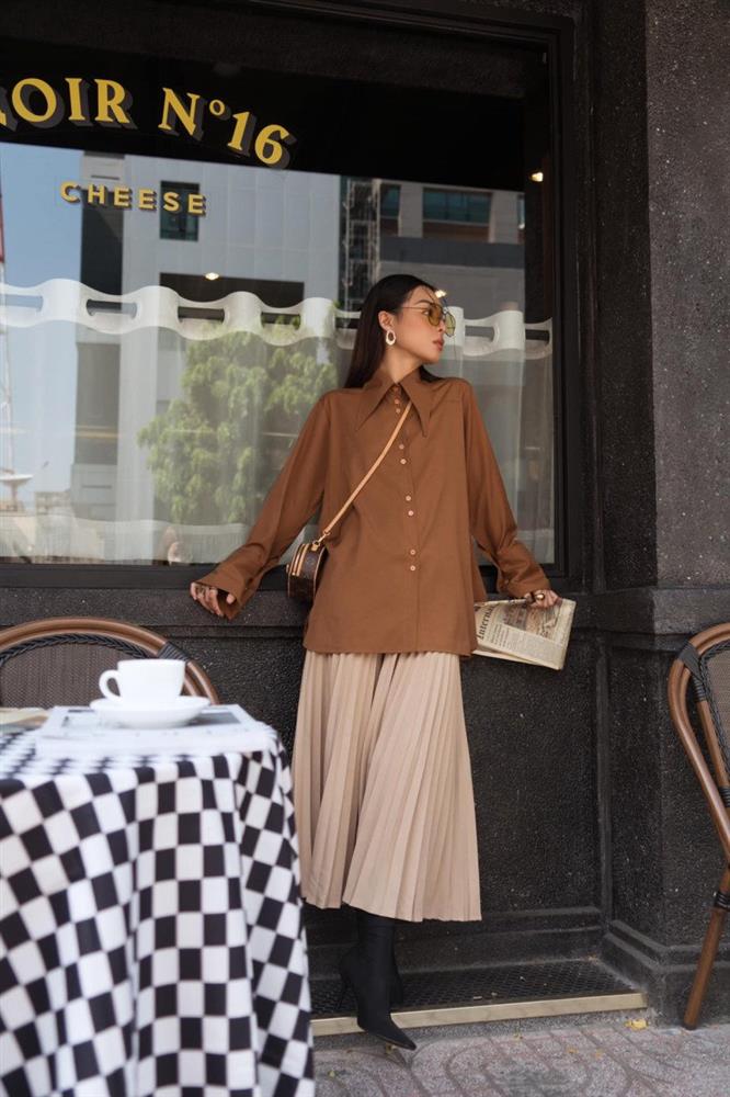 Học cách phối áo sơ mi sành điệu của chị em Yến Trang - Yến Nhi-5