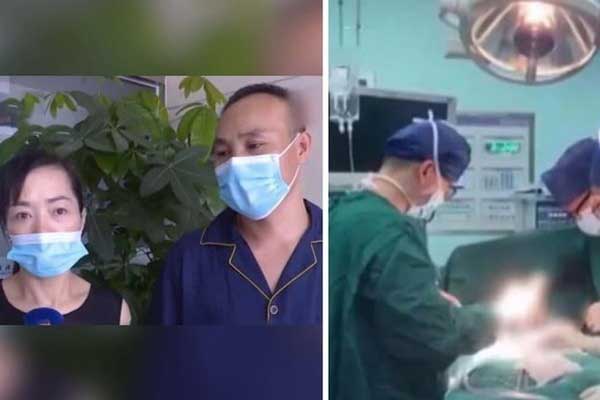 Bố mẹ cùng hiến thận cứu 2 con sinh đôi thoát cửa tử-1