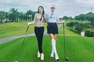 Hoa hậu Phạm Hương đọ sắc với Hương Giang trên sân golf, đập tan tin đồn 'cạch mặt'