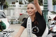 Về thăm quê nhà, Hoa hậu Ngọc Châu bị netizen chê xuống sắc