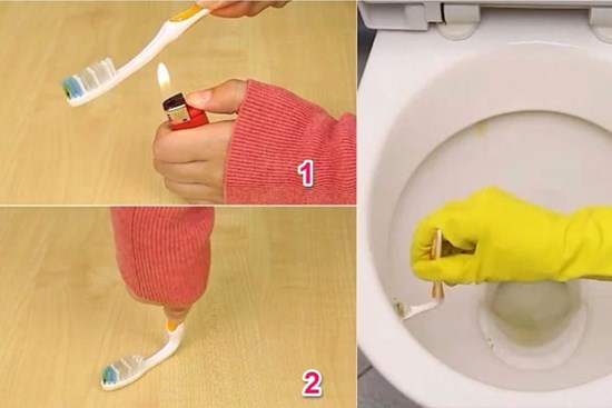 Lấy 2 chiếc bàn chải đánh răng cũ buộc lại với nhau: Giải quyết nhiều vấn đề lại giúp tiết kiệm tiền