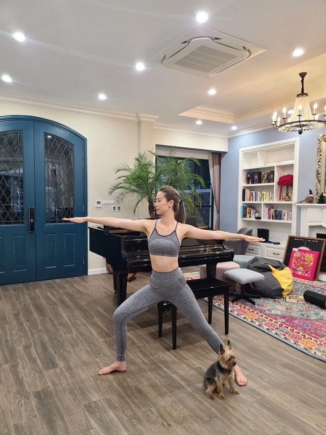 Hé lộ không gian sống của Hoa hậu thân thiện Dương Thùy Linh-1