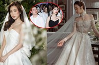 Hoa hậu Đỗ Mỹ Linh lộ ảnh đi thử váy cưới sau khi được bạn trai thiếu gia cầu hôn?