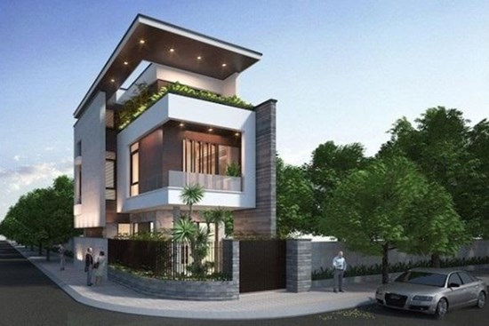 Nhà phố 2 mặt tiền sáng thoáng, công năng tiện nghi như siêu biệt thự