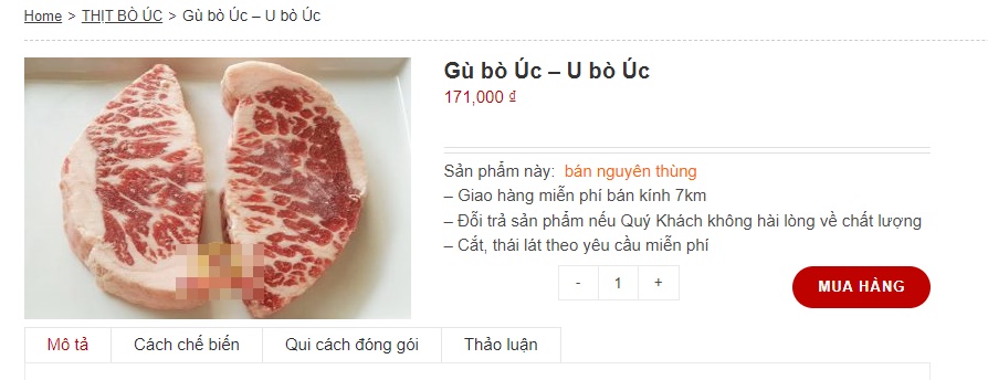 Chị em rủ nhau săn thịt u hoa bò, giá hơn 300k/kg nhưng lúc nào cũng cháy hàng-5