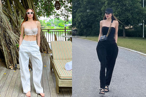 Hồ Ngọc Hà khoe trình mix đồ ra sân bay cực chất-6