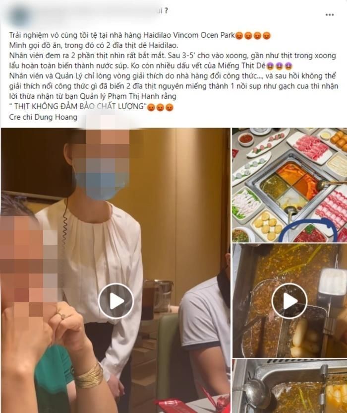 Khách hàng tố thịt dê của Haidilao tan thành súp: Chuyên gia thực phẩm nói gì?-1