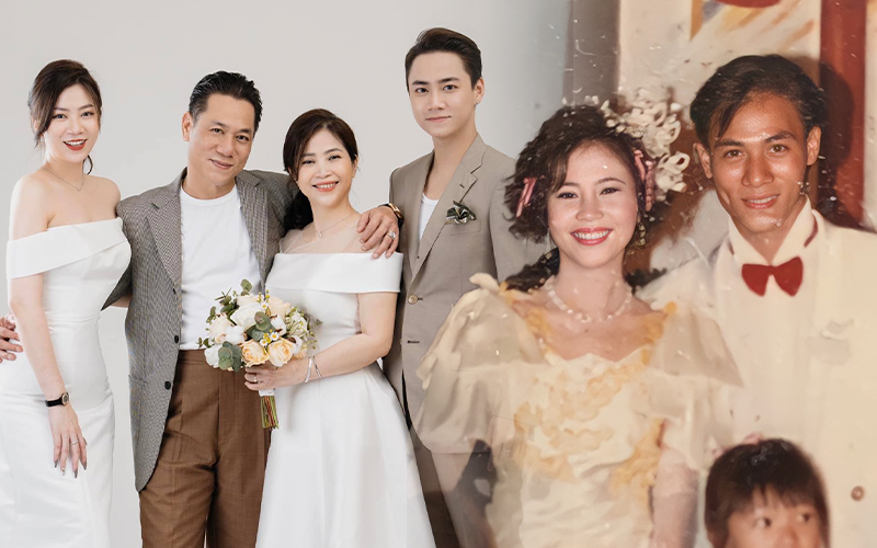 Ở trời Tây, người đàn ông thành công cưa đổ con gái rượu nhà tiệm bánh mỳ lâu đời nhất Vũng Tàu: Ngất ngây với ảnh cưới 31 năm trước-1