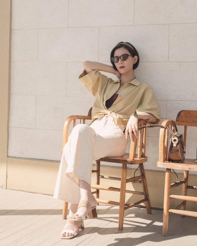 13 cách diện trang phục màu be trẻ trung và tinh tế, ai mặc cũng đẹp-1